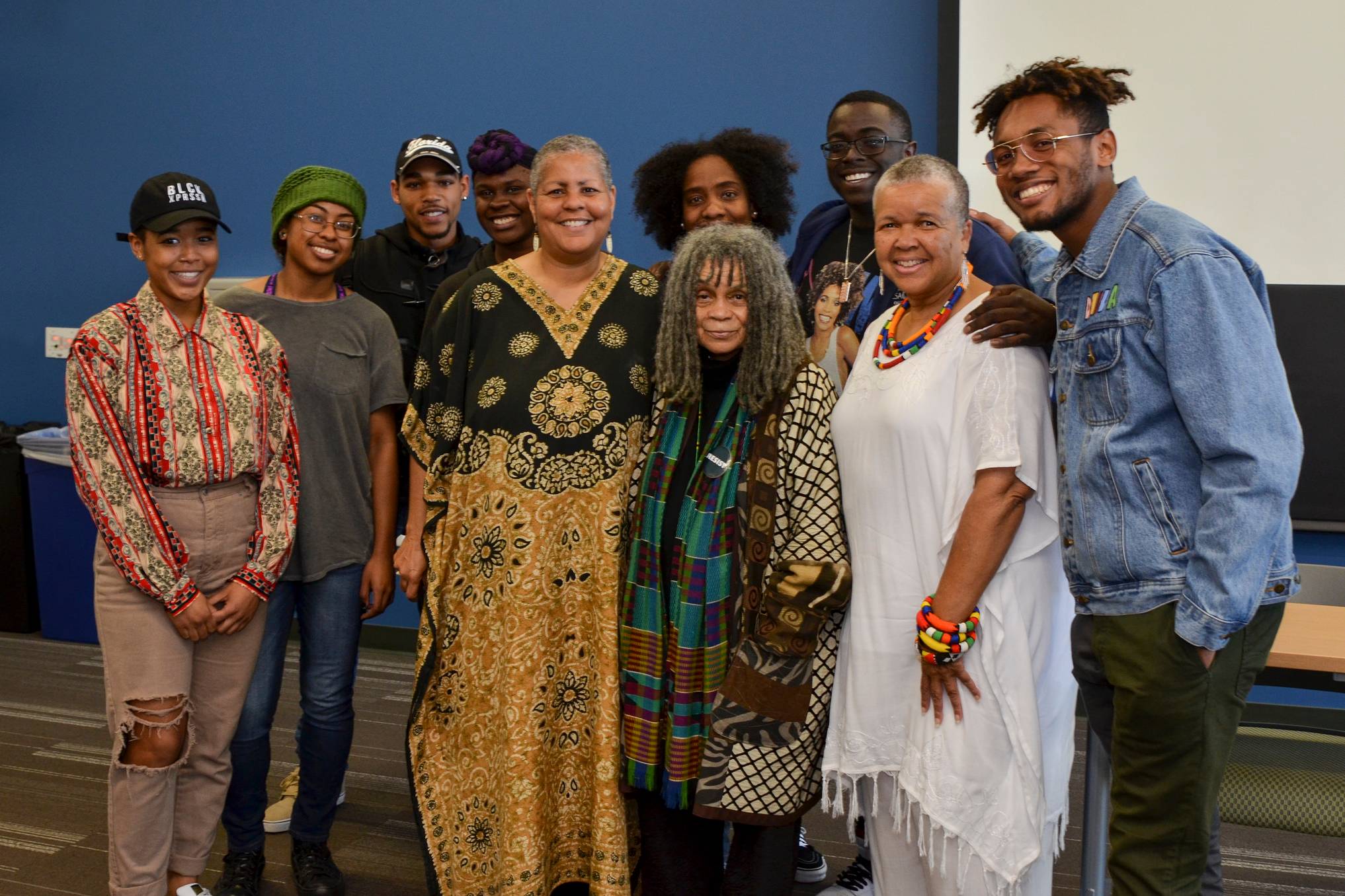 African American poet, professor and activist Dr. Sonia Sanchez spoke to a full room at San Diego Mesa College on Feb. 23 in honor of Black History Month. 