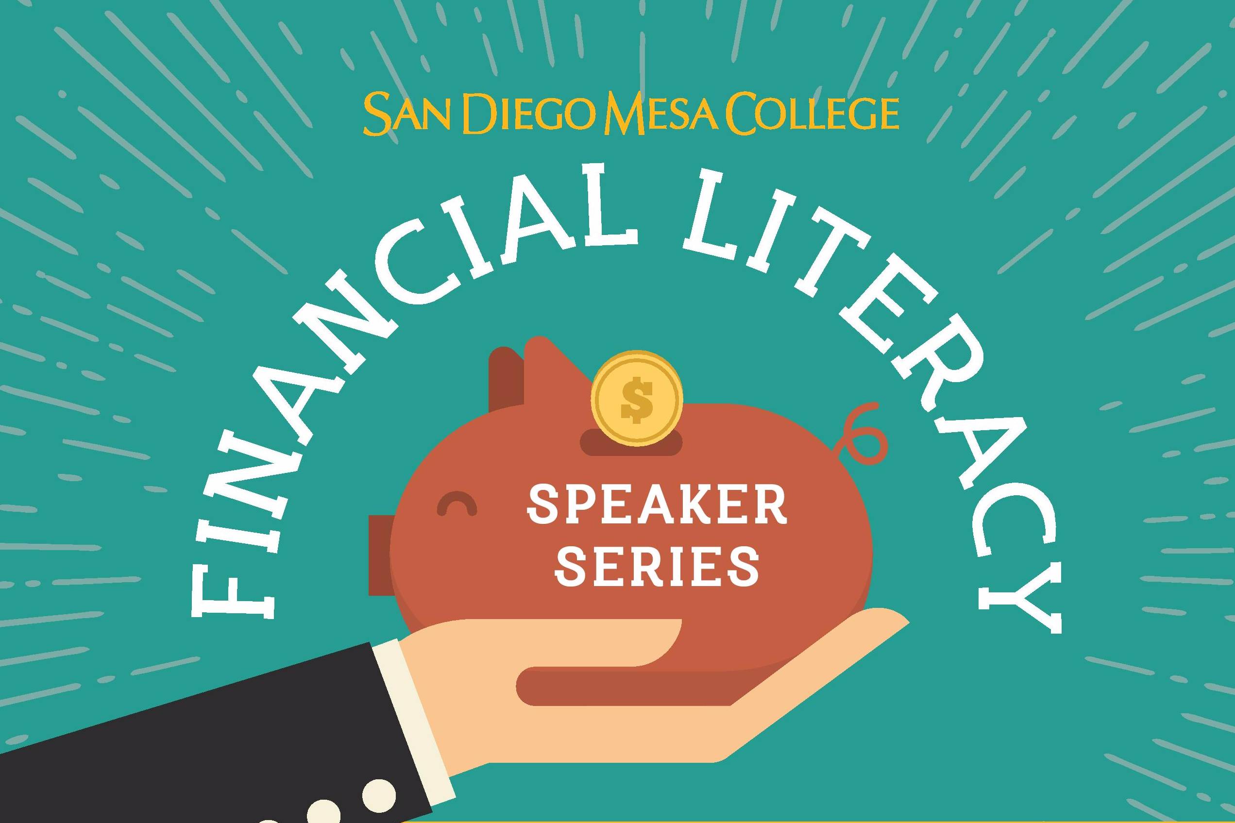 San Diego Mesa College’s Financial Literacy Taskforce is starting a new Financial Literacy Speaker Series for students on campus, starting with a lecture on $mart $pending by Rae Russell on Thursday, Feb. 21 at 11:30 a.m.