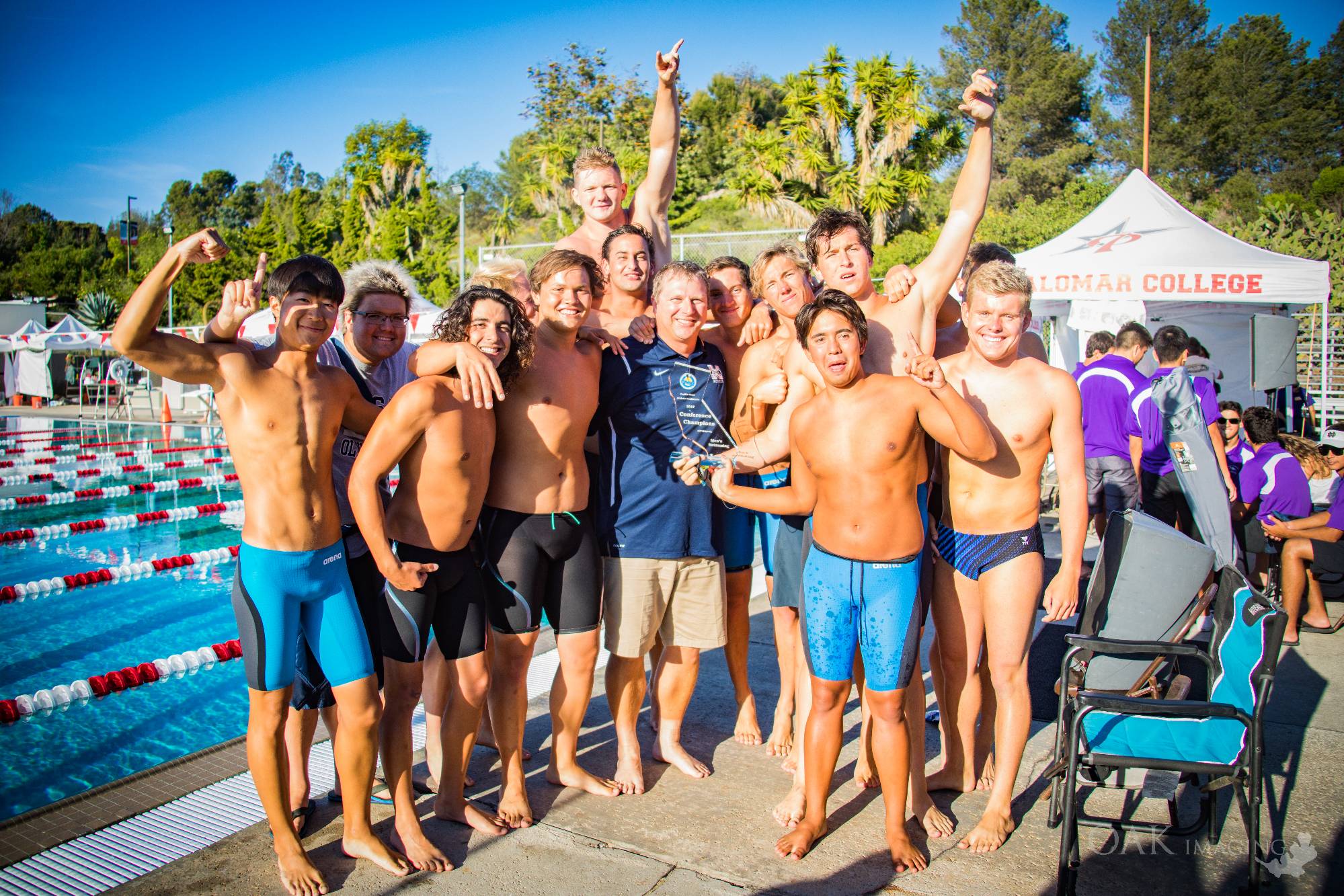 Men’s Swimming, Diving Take Sixth Place in State Championships