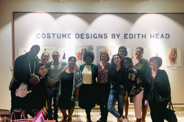 Mesa Fashion Students Visit Coronado Public Library