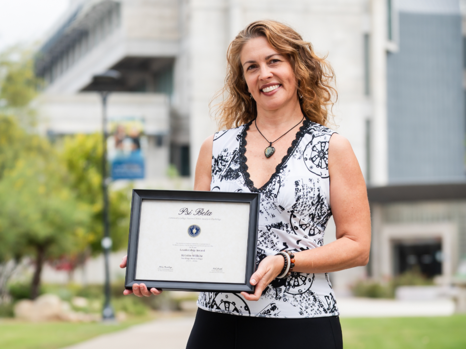 San Diego Mesa College Student Kristin Wilhite Earns First Place Psi Beta Leadership Award
