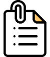 file icon with paperclip