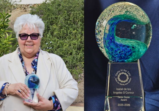 Mesa College´s Dr. Isabel de los Angeles O´Connor Honored with 2025-2026 Carter Doran Award