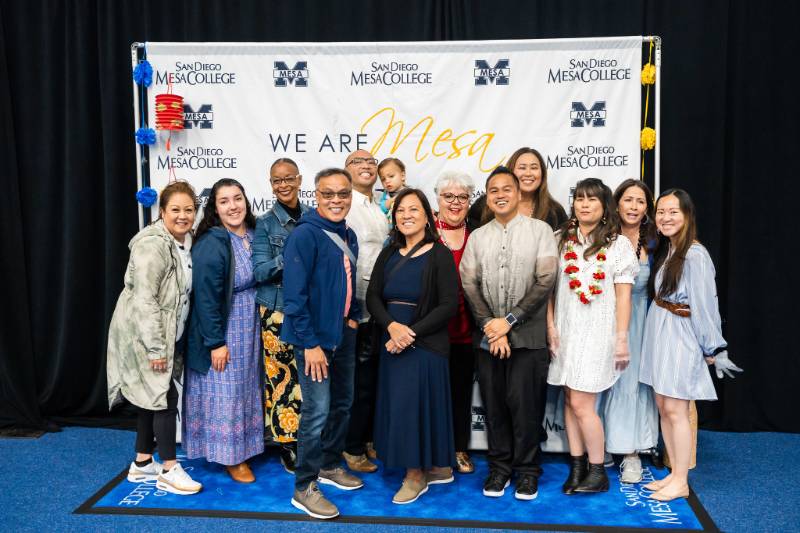 staff and supporters of aapi ceremony