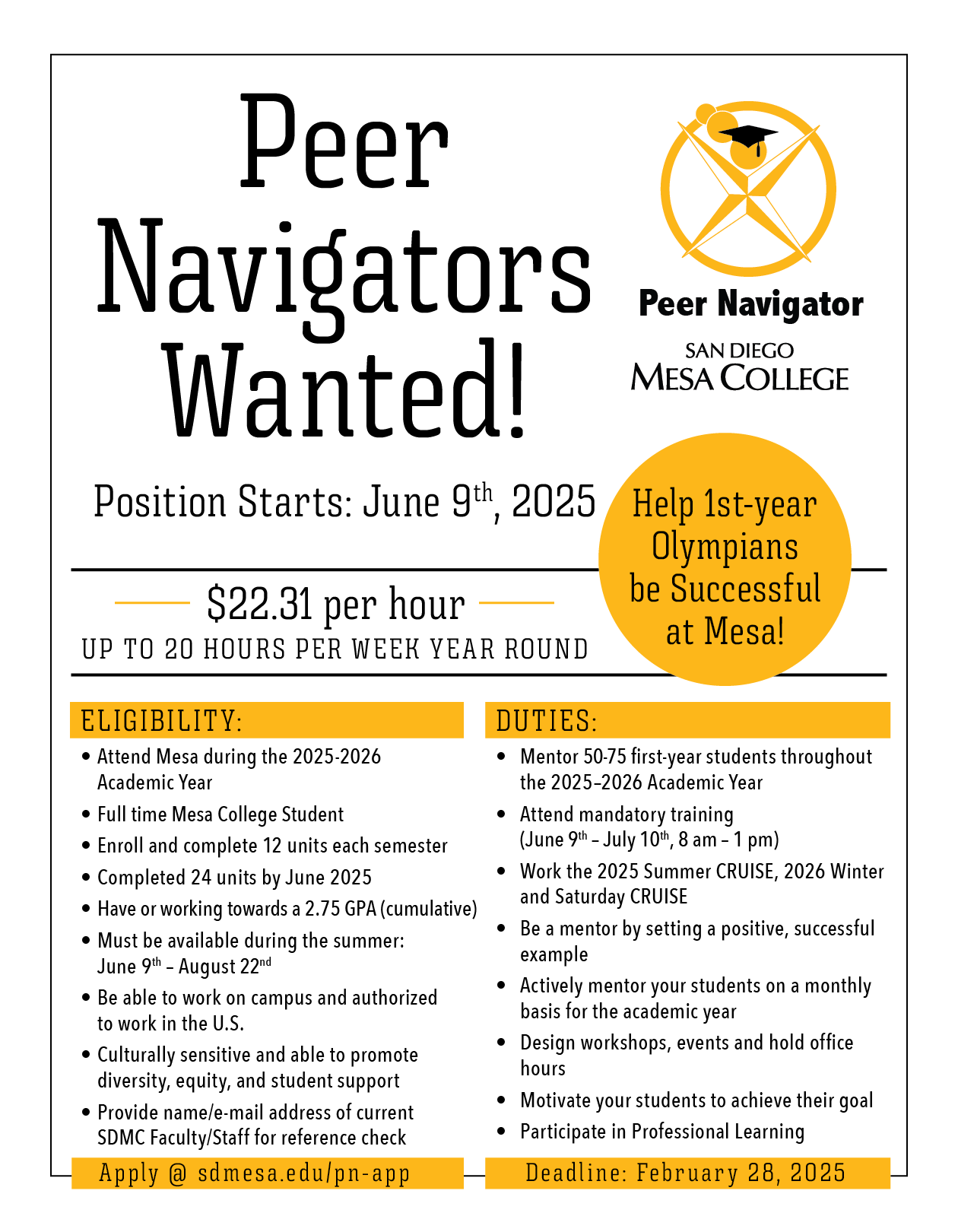 PN Hiring Flyer